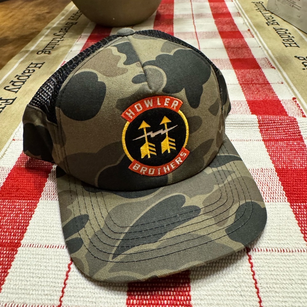 Howler Brothers camo cap